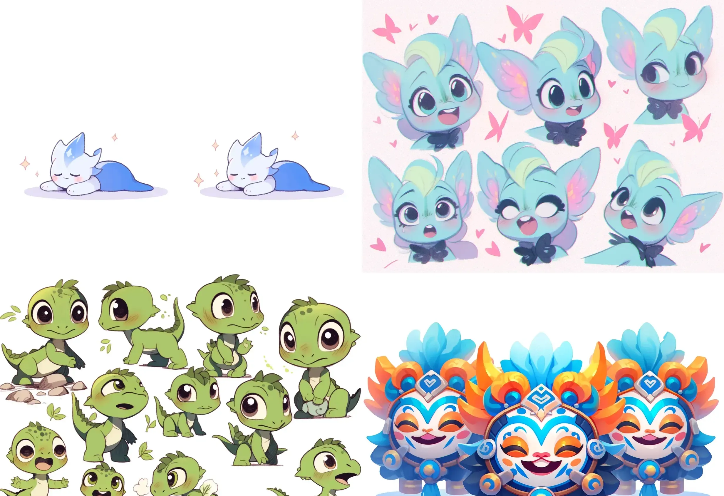 More Disney style illustrations