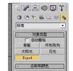 骨骼設(shè)置示意圖