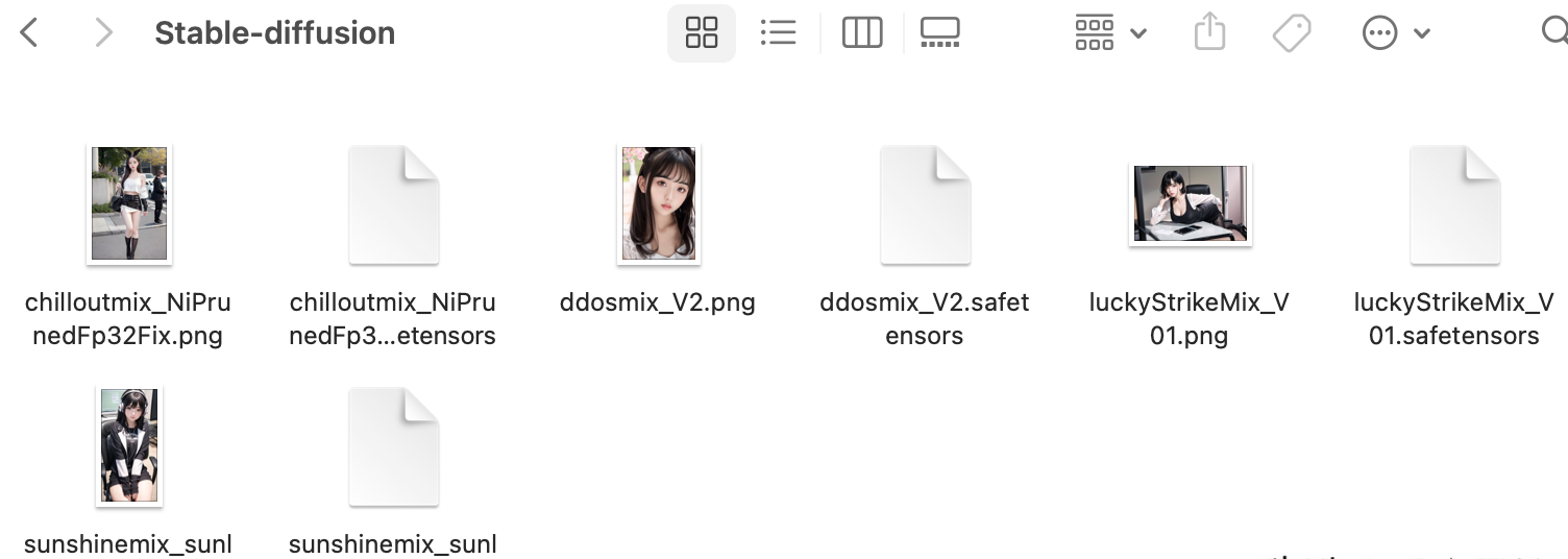 稳定扩散存放目录