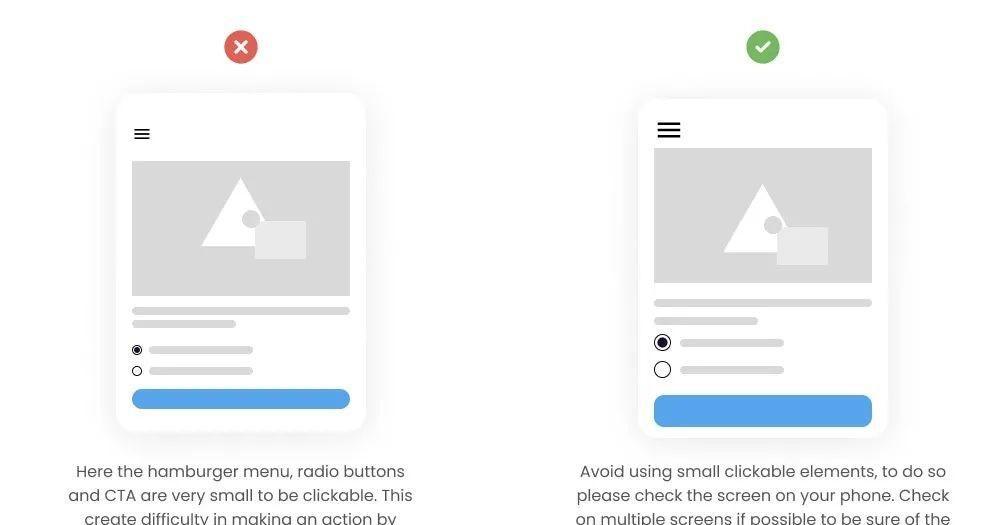 可点击范围扩大示例