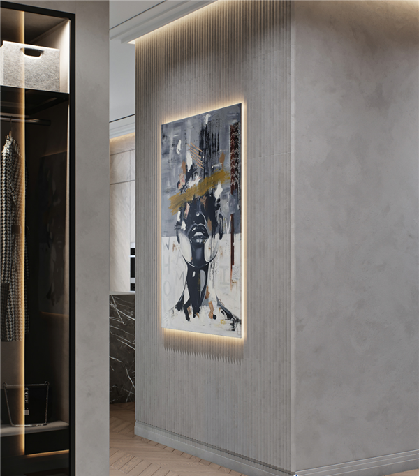 過道燈光布置示意圖