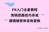 PR剪輯入門全套教程:完結(jié)篇