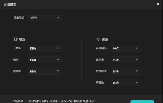 export video