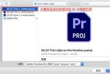 Pr入門教程：如何在時間軸上修剪剪輯技巧