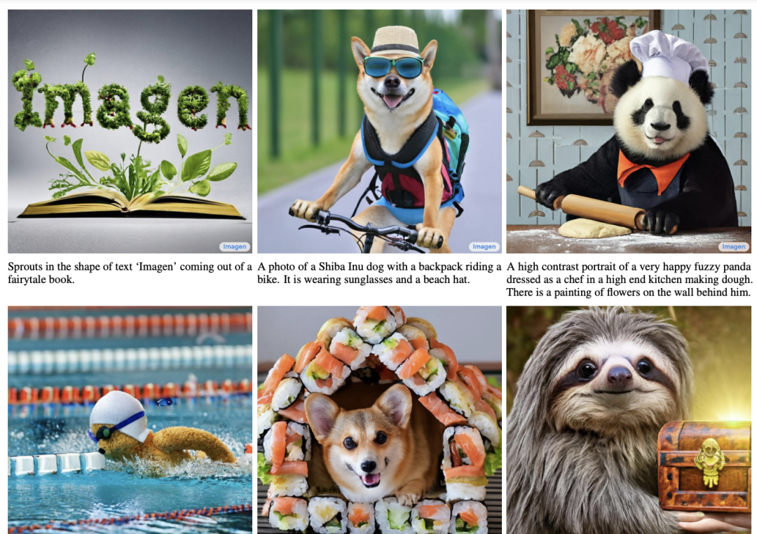 Google Brain Imagen模型