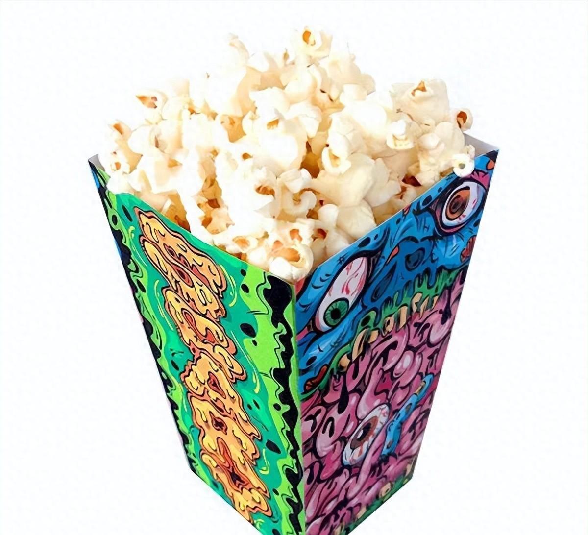 爆米花包装图案