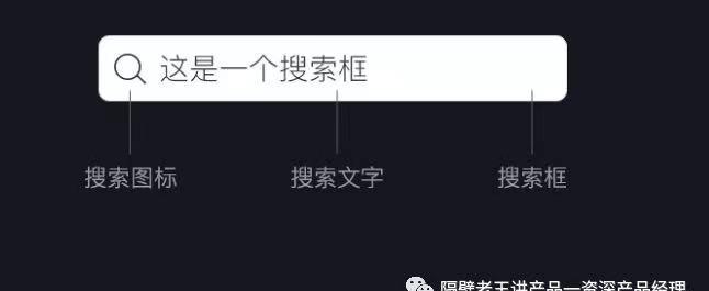 搜索框设计要素