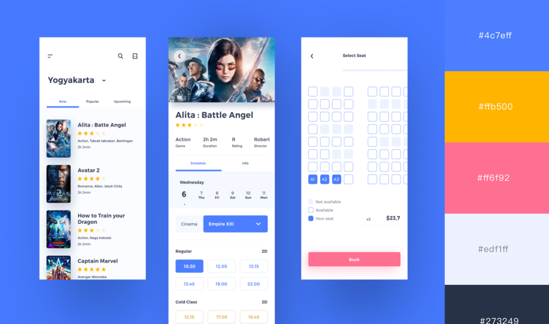 电影购票APP示例