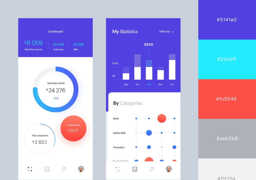 用色主次分明示例