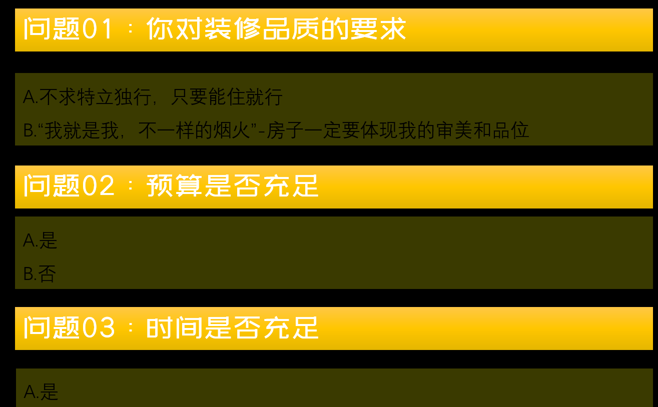 裝修設計師選擇