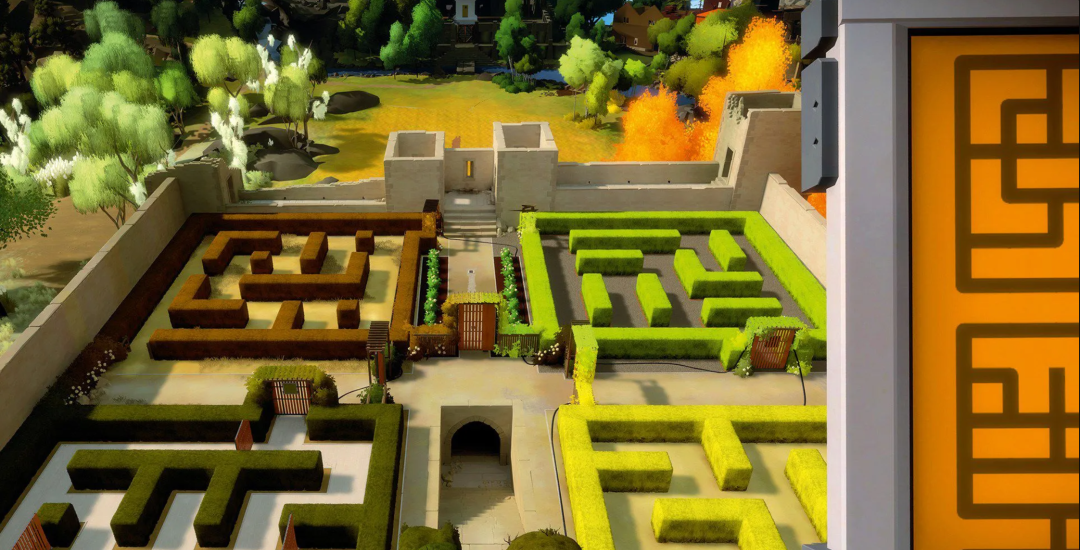 The Witness城堡關卡