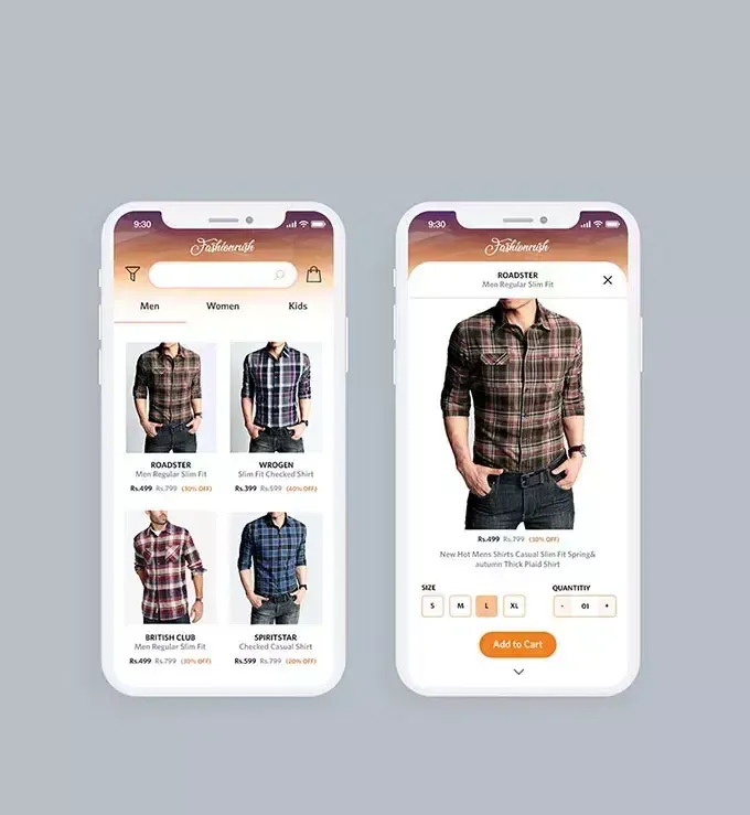 移动购物APP界面设计