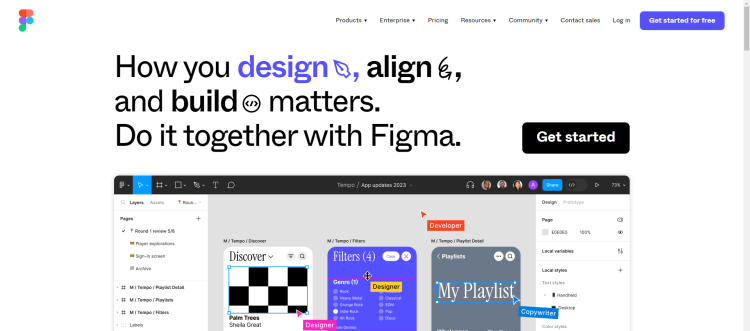 Figma界面