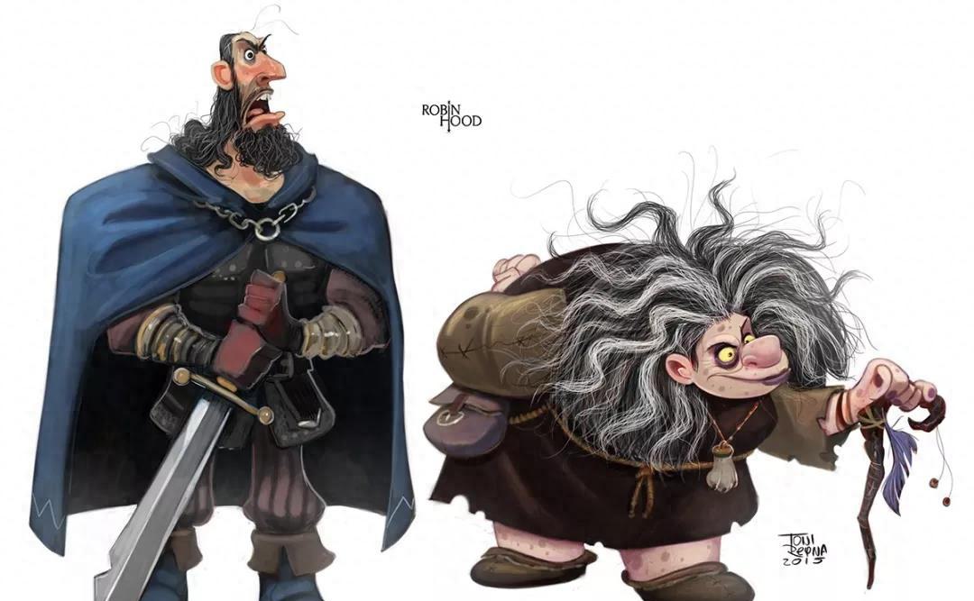 动画中的卡通人物设计