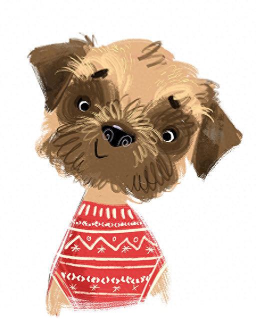 超萌可爱的小动物插画