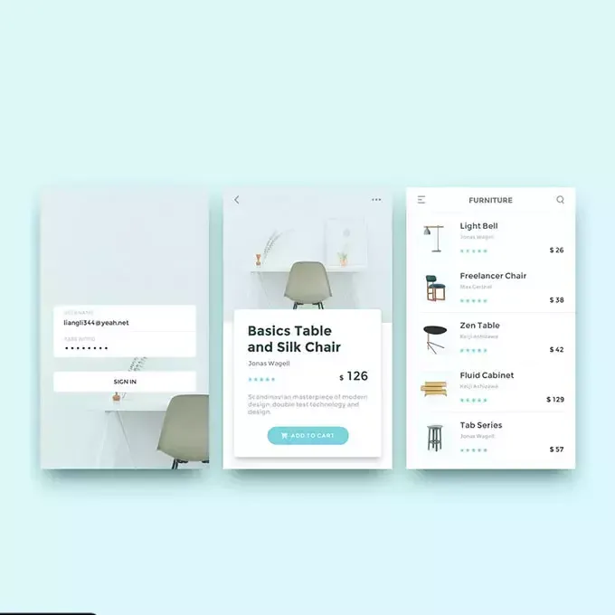 移动购物APP界面设计