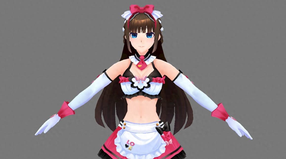 手繪比基尼女孩和兔女郎