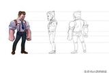 動畫人物三視圖