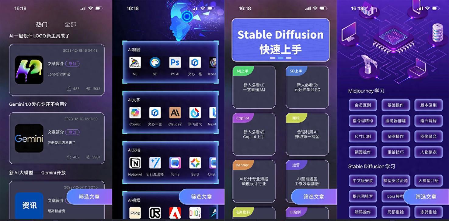 Stable Diffusion界面