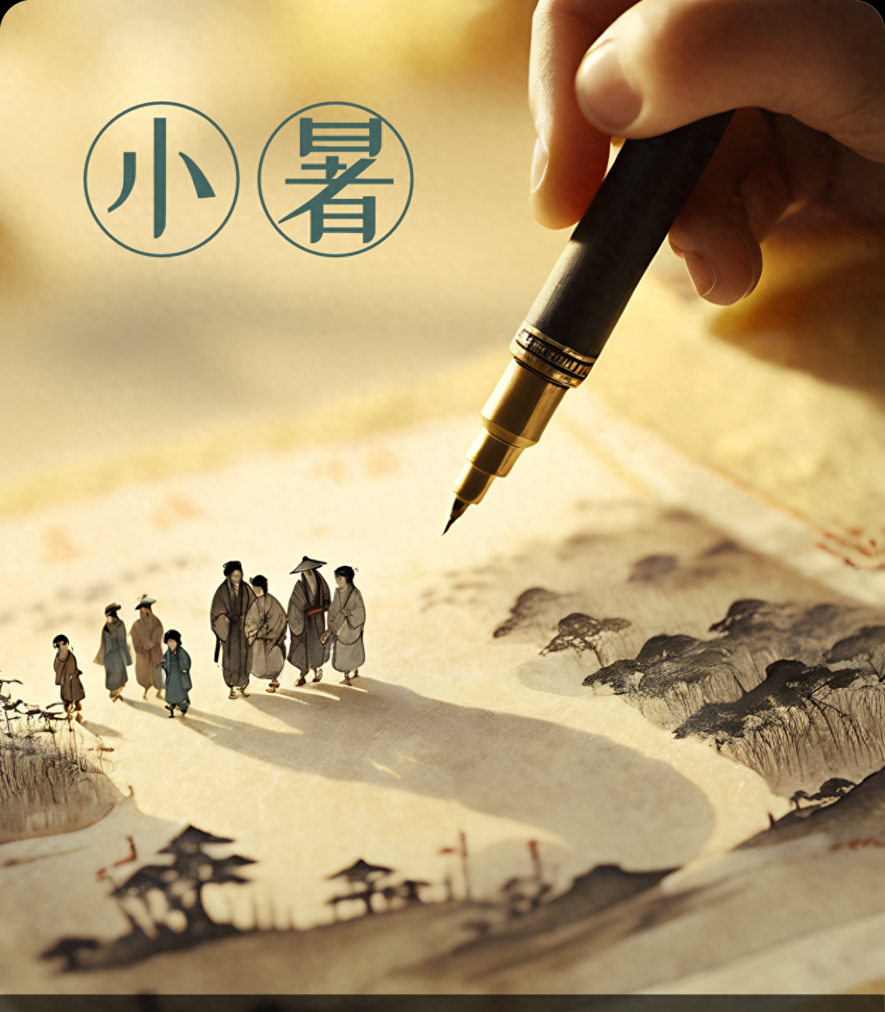 小暑节气图片