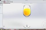 3D建模并渲染一個紅酒酒杯，此圖太簡單，人人都學(xué)的會