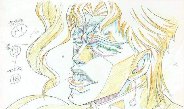 《JOJO》动画原稿
