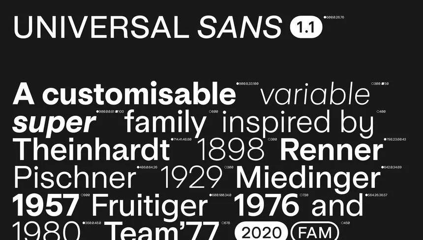 Universal Sans
