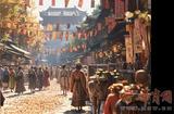 西安美术学院师生借AI技术还原唐玄宗诗歌《端午》现场